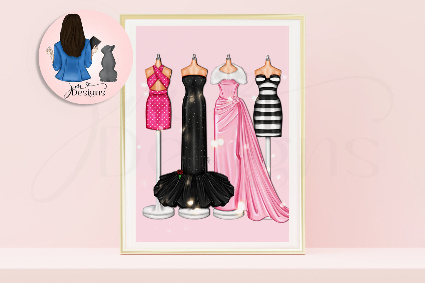 MARGOT | Fashion Outfit Illustration Art Print | Fashion Illustration Print | A4 & 5x7"