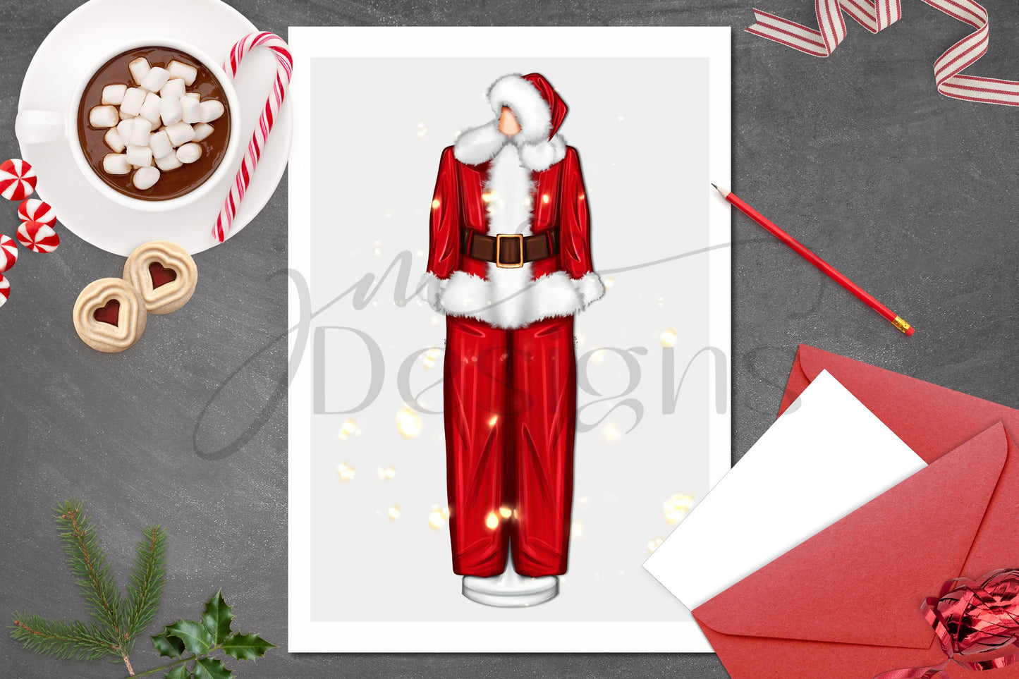 Mr. Claus Christmas Print