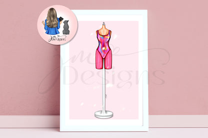 Life In Plastic Workout Vibes Art Print