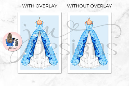 Rebekah Outfit Illustration | Fashion Illustration Print | A4 & 5x7 Illustration Print