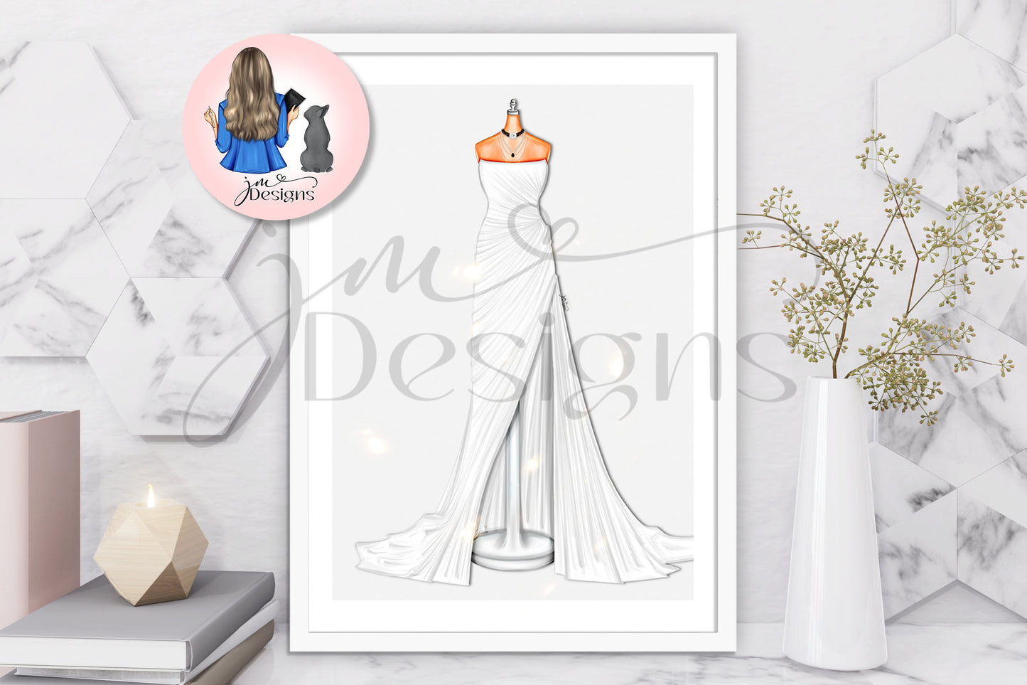 Poet Outfit Illustration | Fashion Illustration Print | A4 & 5x7 Illustration Print