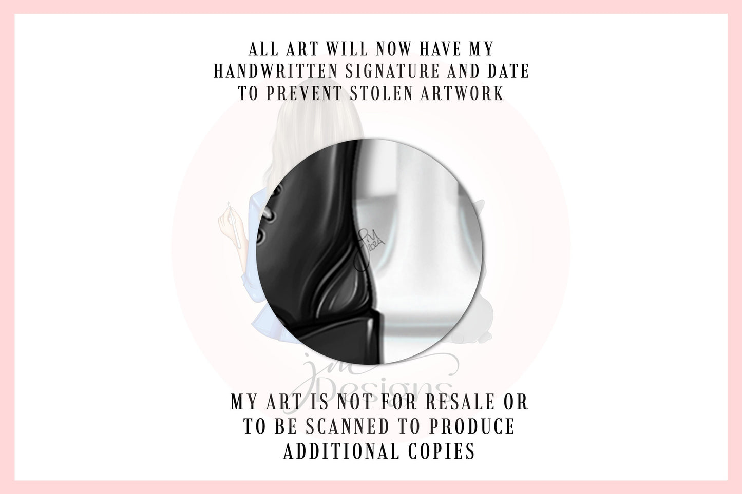 Black Sparkle Two Piece Art Print