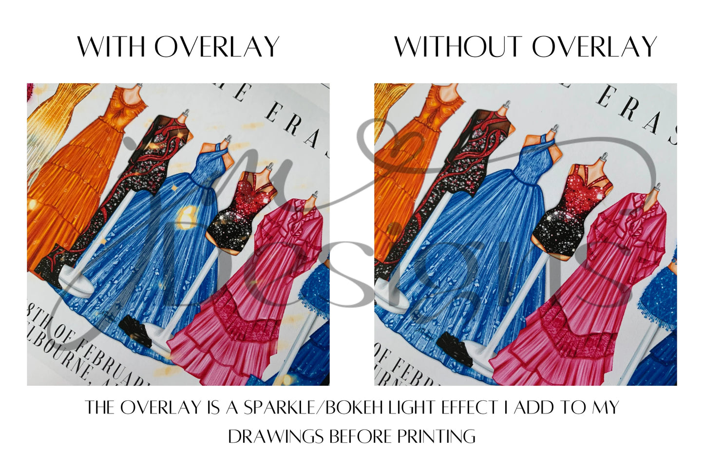 USA - SINGAPORE Eras Of Fashion Inspired Outfits Art Print