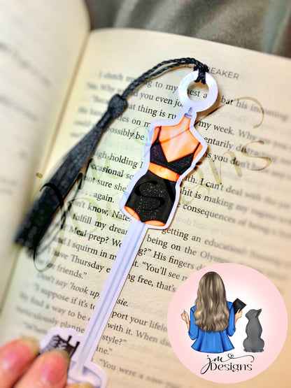 Purple Rockstar Shape Bookmark