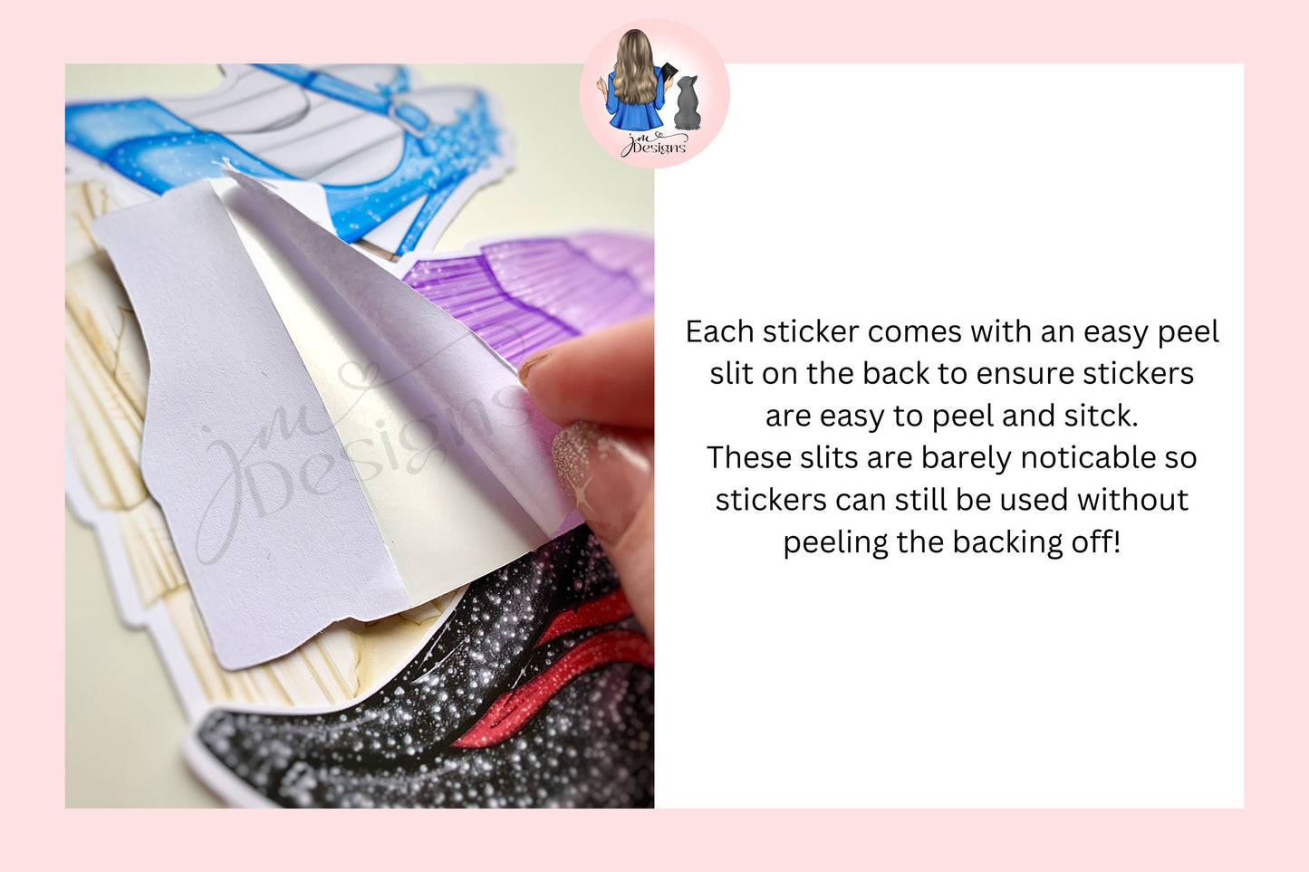 Go Go Glitz Boots Matte Vinyl Sticker