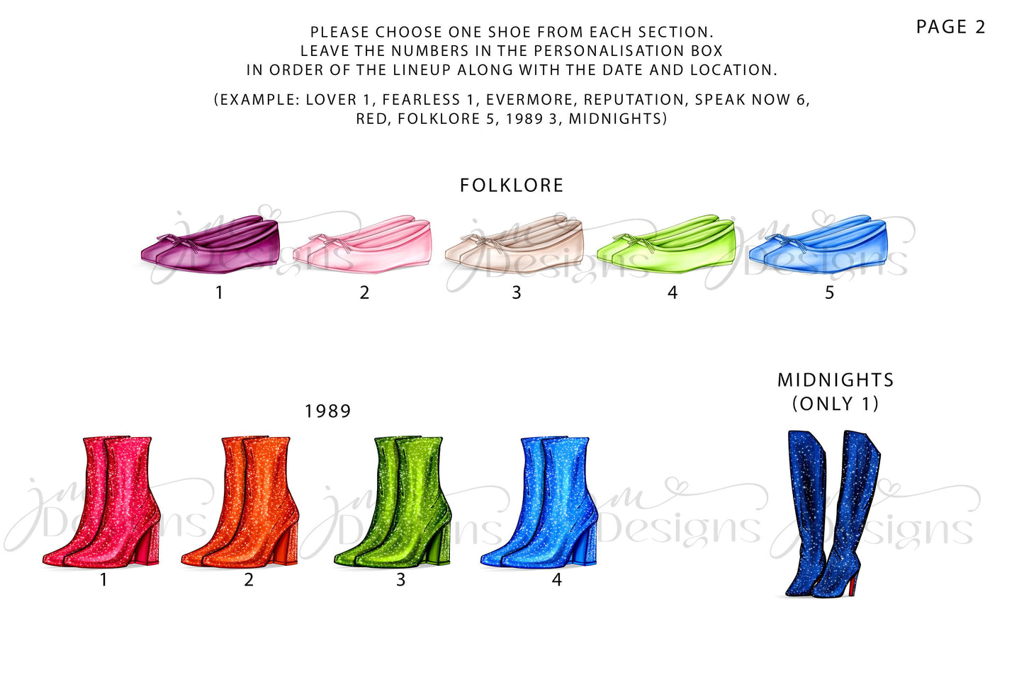 PERSONALISED CUSTOM Eras Of Fashion Inspired Outifts Art Print Merch | Design Your Own Print