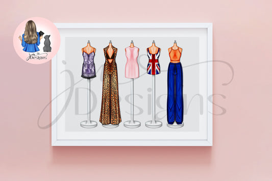 A Little Bit Of 90s Spice Art Print