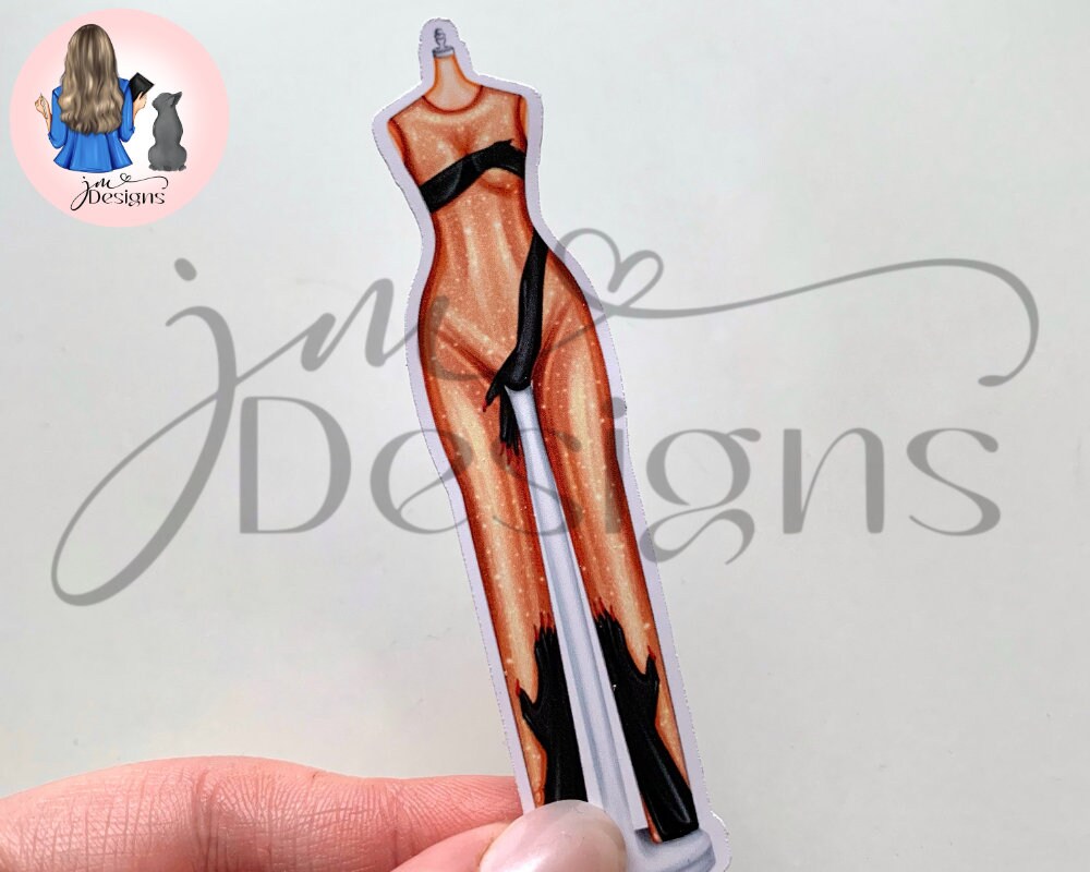 Renaissance Fashion Matte Vinyl Stickers