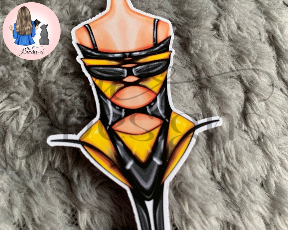 Renaissance Fashion Matte Vinyl Stickers