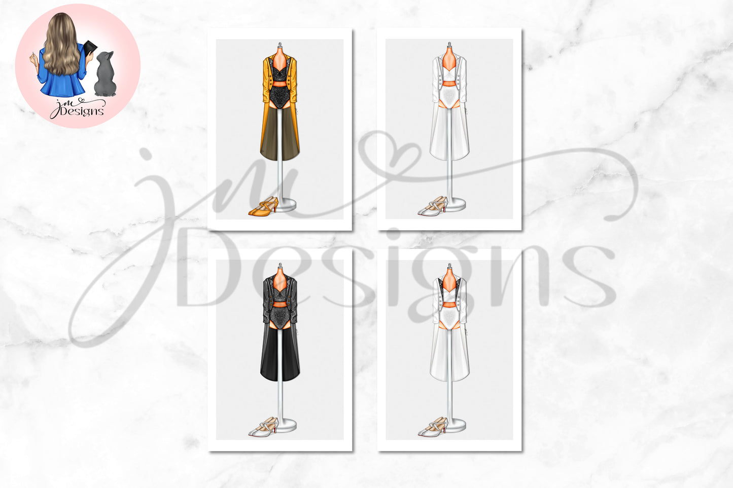 Productive Cryer Outfit Illustration | Fashion Illustration Print | A4 & 5x7 Merch Print