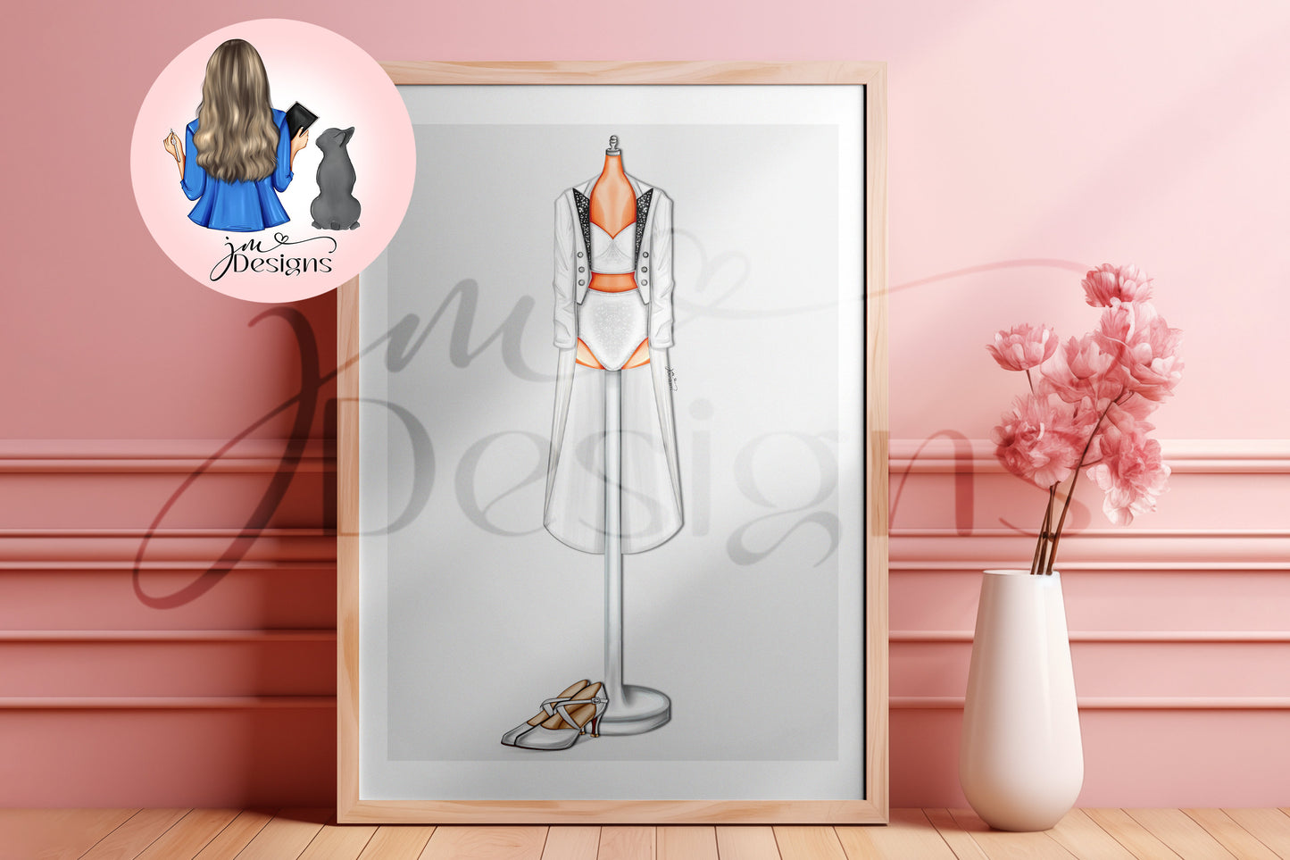 Productive Cryer Outfit Illustration | Fashion Illustration Print | A4 & 5x7 Merch Print