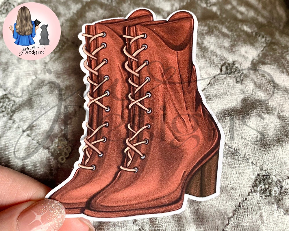 Eras Of Shoes Matte Vinyl Stickers