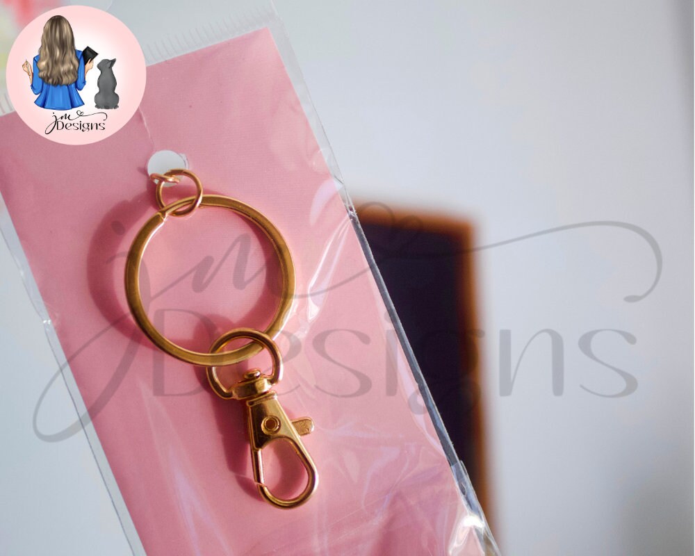White Go Go Boots Acrylic Keyring Silver Chain Clip