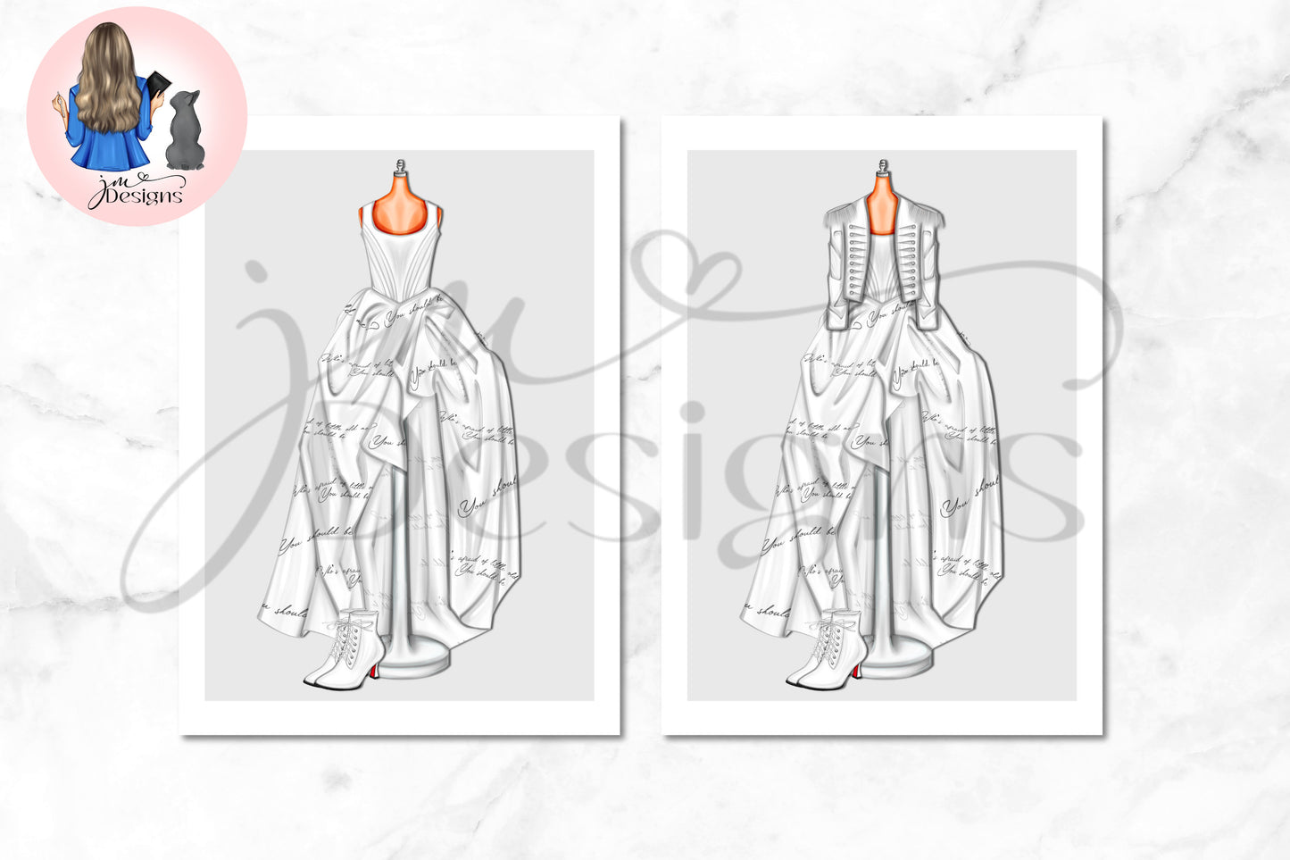 Afraid Outfit Art Print