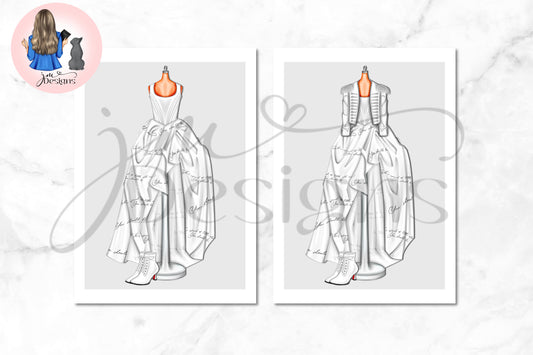 Afraid Outfit Art Print